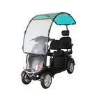 800w Scooter Heavy Duty Sunny Runner 800W Motor 4 Wheel Electric Mobility Scooter With Roof