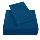 Bedding Sheets For Bed High Quality Luxury Solid Color Queen King Bed Sheets Bedding Sets For Home Hotel