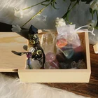 Wholesale Set Wholesale Reiki Healing 7 Chakra Crystal Set With Box 7 Chakra Crystal Set
