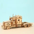 Adult Educational Intersting Adult Children American Long Truck Diy Game Educational Puzzles