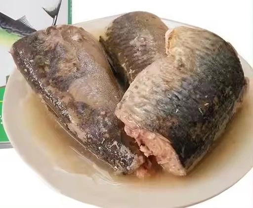 Canned Mackerel in Brine, Made From Natural Ingredients, Without Added Preservatives