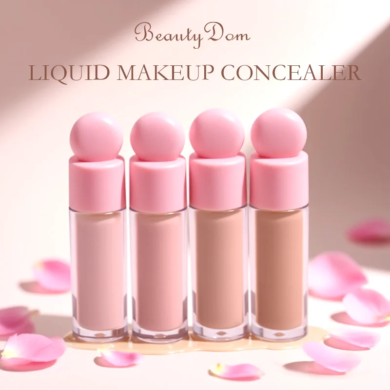 Custom Logo High Definition Matte Foundation Concealer Stick Makeup Natural Full Coverage Liquid Concealer