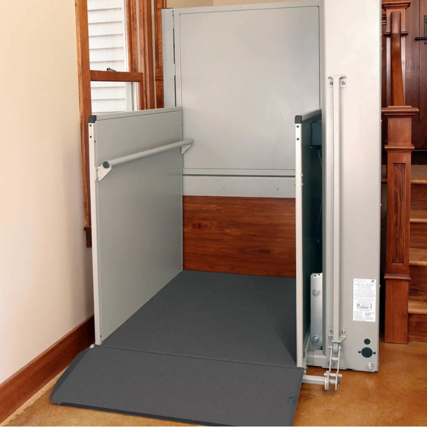 3m 10m Electric Porch Lifts Vertical Enclosed Platform Lift Hydraulic