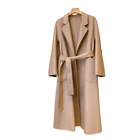 Coat Ladies Cashmere Long Wool Coat Women's Fashionable Winter Women's Coat 2021