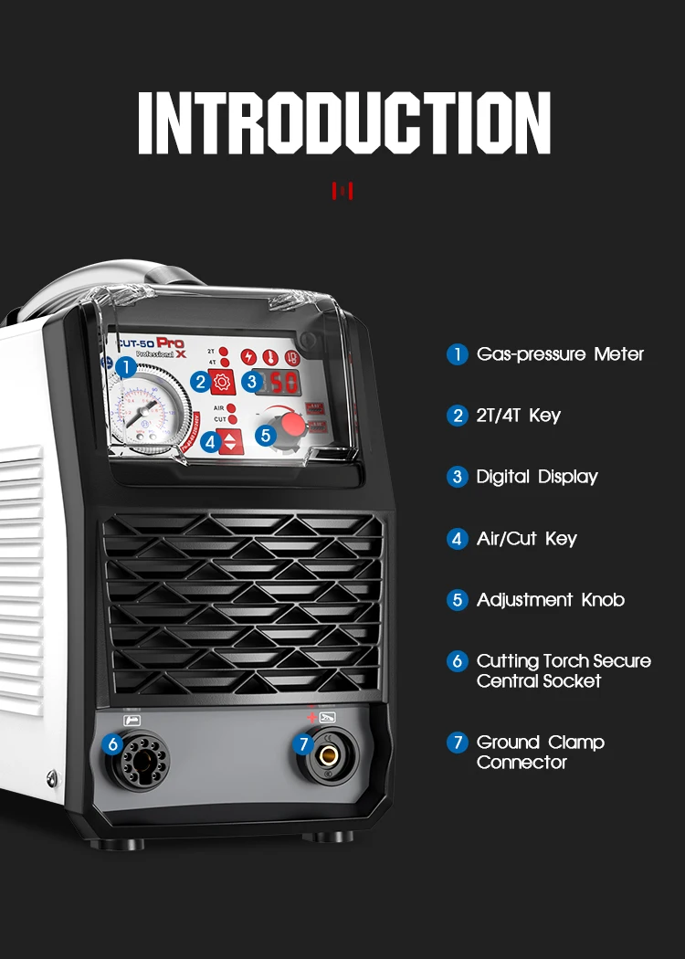 Built-in Compressor, ANDELI, CUT-50, 220vPROX - detail 16