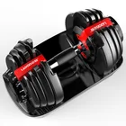 Gym Equipment 16kg Adjustable Dumbbell Set Home Gym Equipment Workout Weights Exercise Gym Fitness Equipment