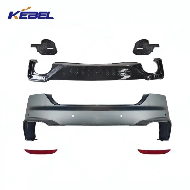 Reinforcement Car Body Parts High Quality Outer Front Bumper Customization Rear Bumper Kit with Grille for Audi A5 2021 supplier