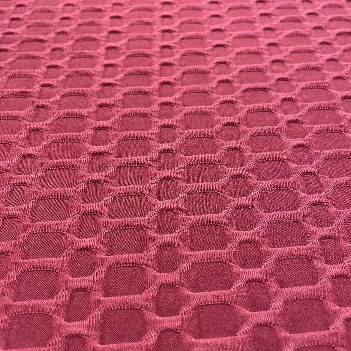 China Factory Stretchable Polyester Spandex Yoga Wear Sportswear Yoga Knit Jaccuqard Fabric factory