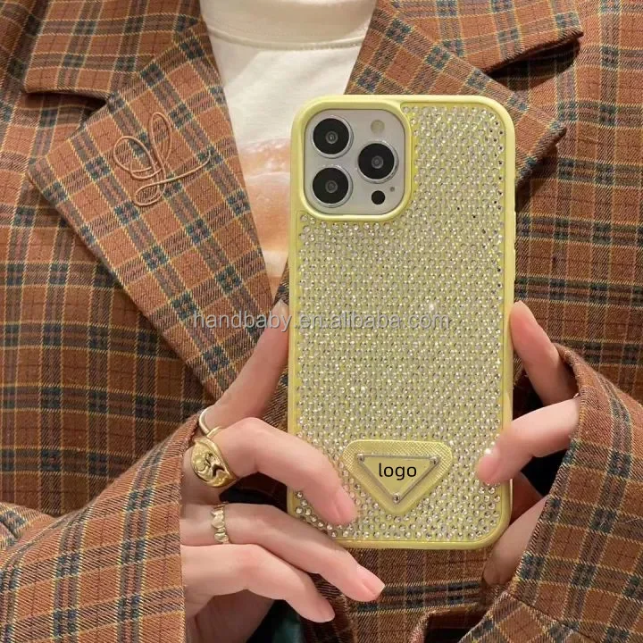 Luxury Bling Diamond Fashion Phone Case For Iphone Pro Anti Shock