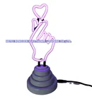 Heart Light Finger Heart Neon Light
