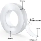 Adhesive Tape Washable Clean Double Sided Removable Nano Adhesive Tape Reusable