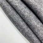 Polyester Fabric Gray Hot Sale Polyester Viscose Rayon Blended Fabric Gray Velvet Fabric Knitted Stretch For Clothes