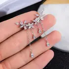 Long Earrings Earrings Wholesale Of New 2021 Long Women's Earrings Tassels And Silver Ear Nails
