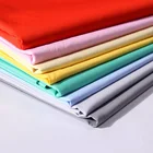 Cotton Cotton Shirt Fabric Factory Supply 65% Polyester 35% Cotton Jeans Plain TC Dyed Pocketing Fabric