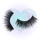 Own Brand Fashion 2021 Own Brand 8D 13mm18mm Faux Mink Eyelashes Full Strip Lashes With Diamond Cases For Fashion Trend