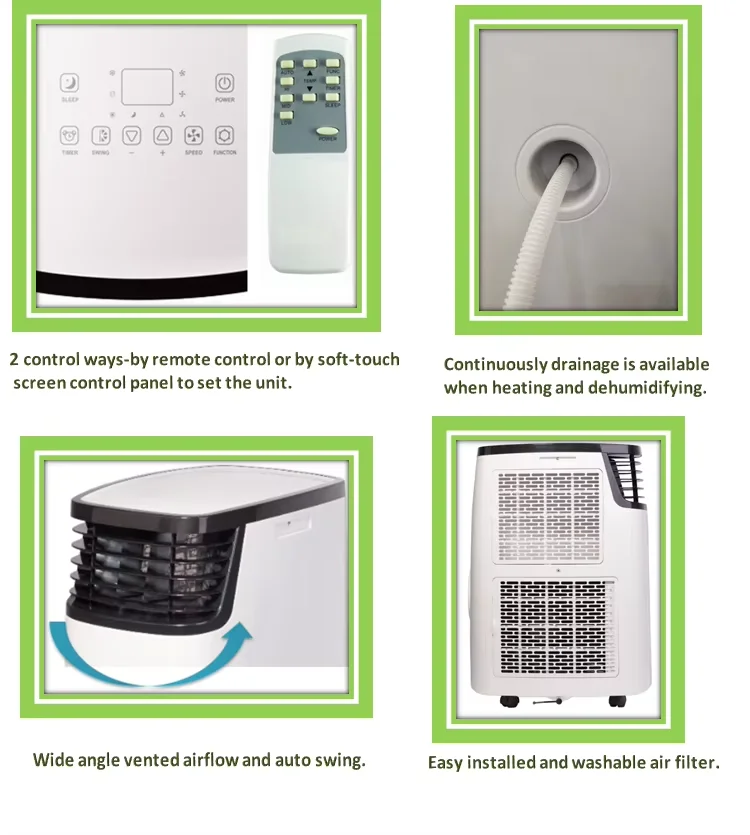 Portable Small Air Conditioner, 14000, R290 - detail 14