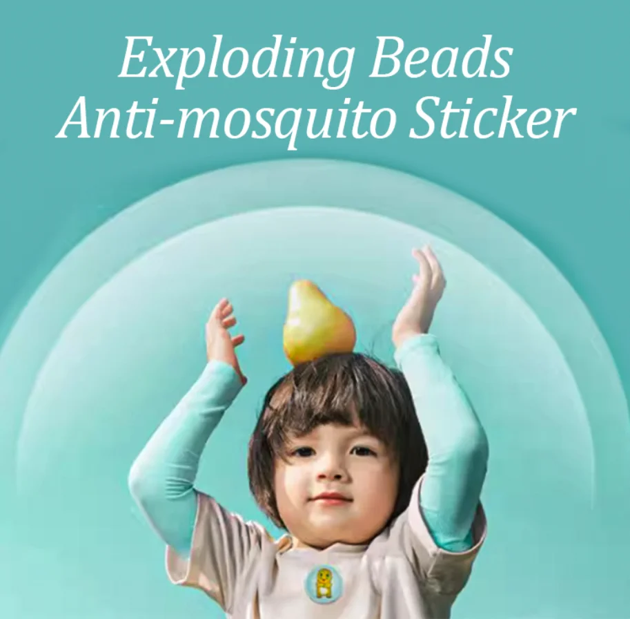 Portable Essential Oil Popping Beads Patch Mosquito Repellent Stickers to Keep Mosquitoes Away supplier