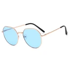 For Children Children Manufacturer Wholesale Fashion Metal Big Frame Round Kids Sunglasses For Children