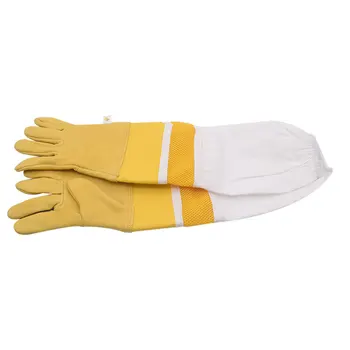 Beekeeping gloves, sheepskin gloves, protective gloves