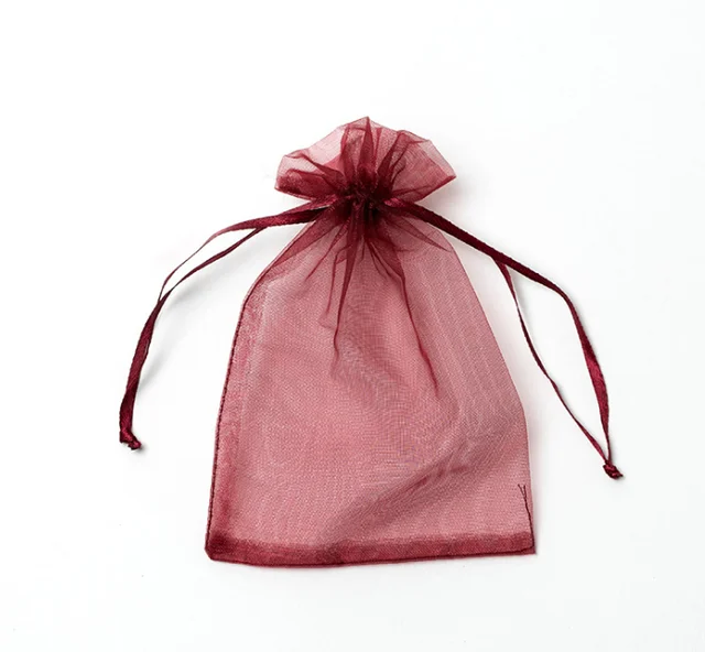 2020 colorful organza drawstring gift bag /small christmas gift