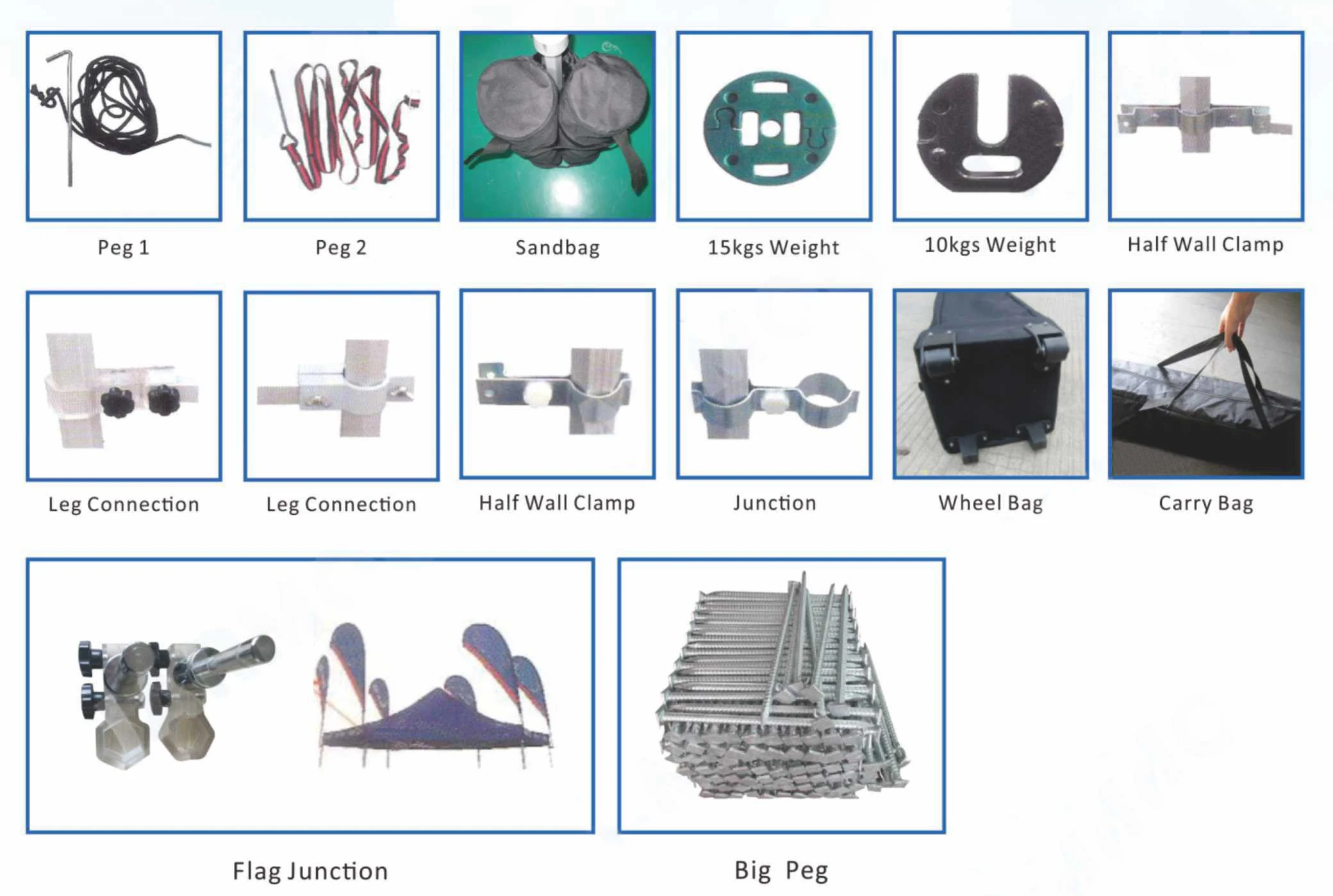 Metal Trade Show Tent Frame