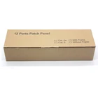 Wall Network Network Patch Panel WHOLESALE WALL MOUNT 12 PORT 10 INCH CAT6 UTP NETWORK PATCH PANEL