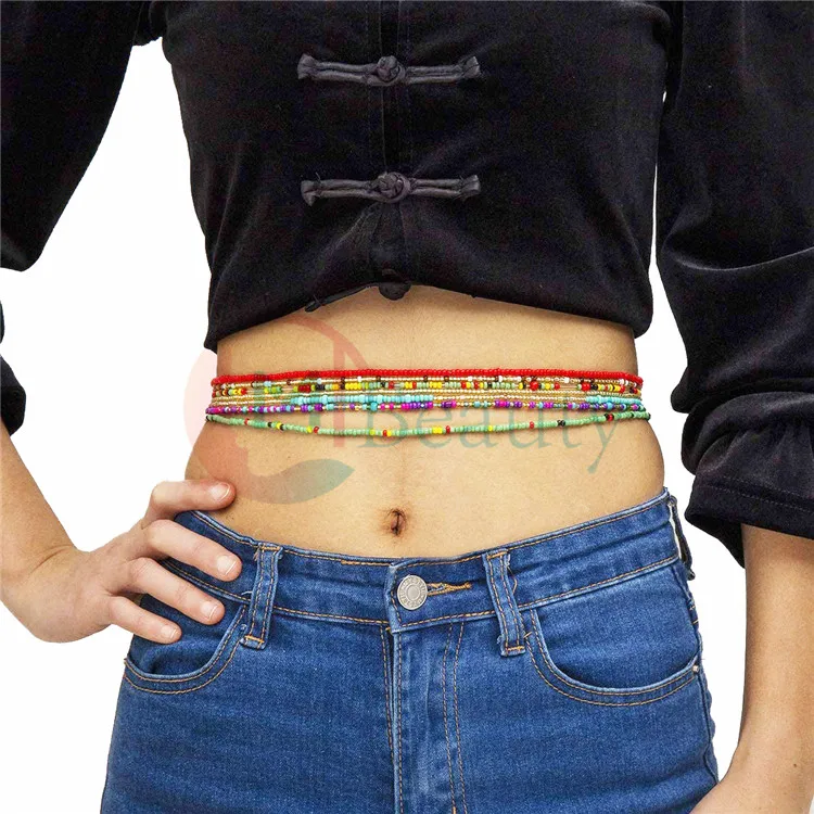 Ghanaian Beads Belly chains for girls and women