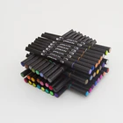 Latest Wholesale 48 Color Painting Art Hook Line Pen Color Student Double-headed Brush Pen