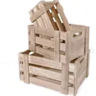 Customer Wooden Crate Srorage Box Crates Wood Boxes