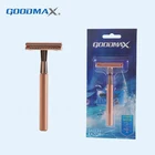 Light Razor Razors For Women Unique Design Hot Sale Rose Gold Light Luxury Straight Safety Razor For Women