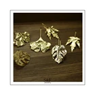 Earrings Wholesale New Bohemian Summer Color Big Monstera Leaf Earrings Hollow Double Palm Leaf Earrings Set