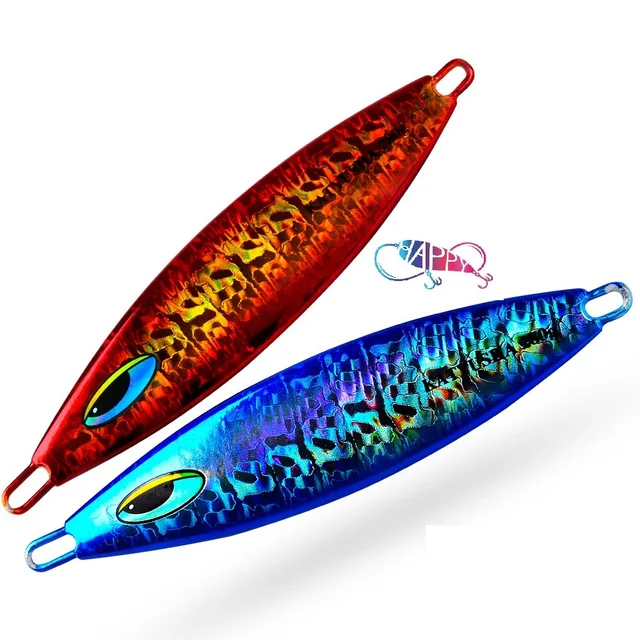 180g 230g 280g  Fast sinking Luminous Saltwater  Glow Vertical Jigs Speed Slow Lead Jig Sea Fishing Jigging Spoon Lures  baits