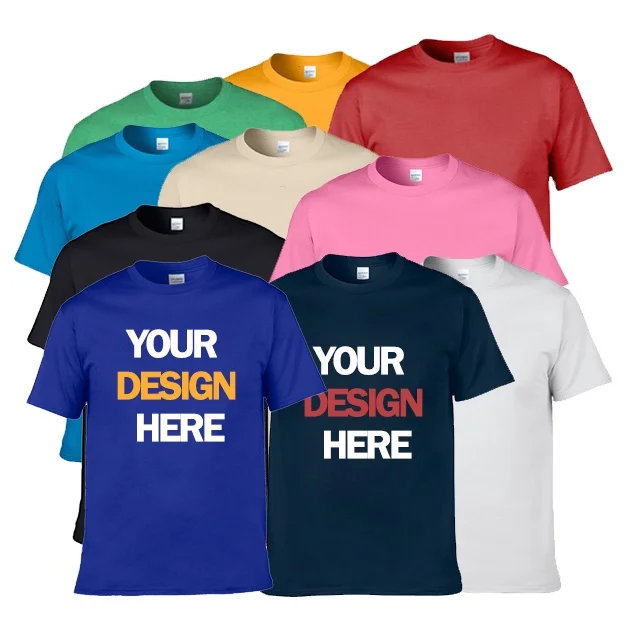 Kaus Kustom Grosir 100% Katun Polos 