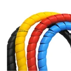 Cable Wire Sleeve Spiral Cable Wrap High Quality Spiral Wire Wrap Cord For Computer Electrical Wire Organizer Sleeve Hose