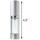 Pump Airless Pump Bottle 15/30/50 Gold Color Airless Bottle Cosmetic Plastic Twist Up Pump Bottle