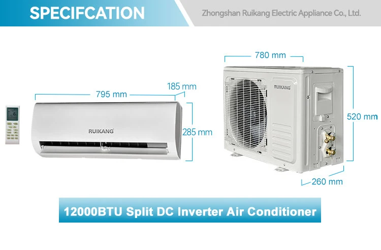 Solar Hybrid Air Conditioner, 1.5p, 220V, Inverter, 12000BTU - detail 10