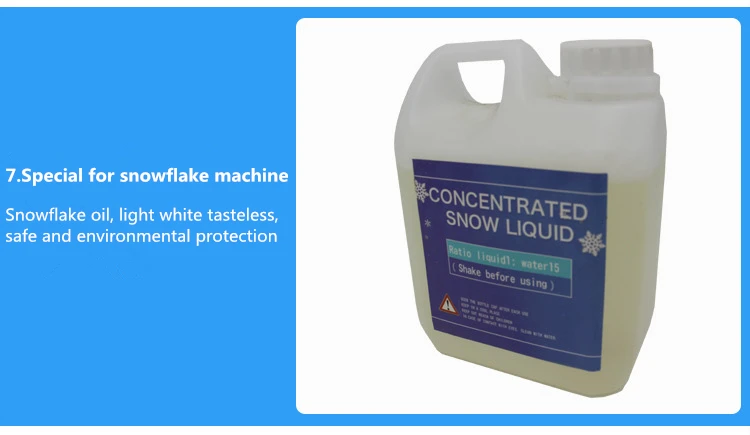 Christmas Stage Snowflake Making Machine Field Remote Control Snow-making Equipment 180 Degree Jet Snow Machine