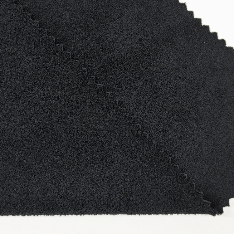 Super Soft Velvet Fabric 95% Polyester 5%Spandex Material Polar Fleece Fabric for Women Clothing details