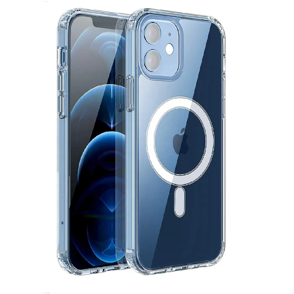 Aktiv værtinde Allieret Cheap Accessories Mobile Phone Tpu Acrylic Magnetic Case For Iphone 12 13  14 Pro Max Phone Clear - Buy Case For Iphone 12 Max Pro,Accessories Mobile  Phone,For Iphone 12 Pro Max Phone