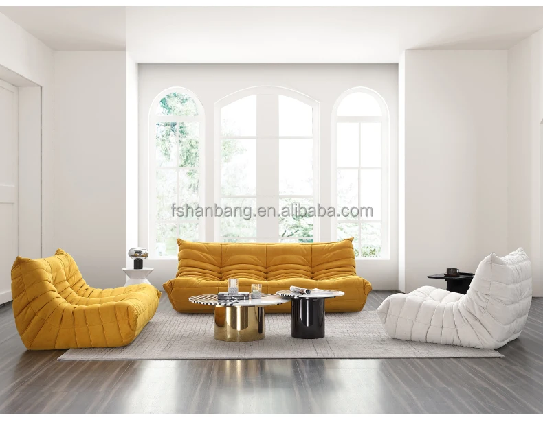 Modern interior Sofa furniture Caterpillar Lazy leather Sofa Chair Balcony Recliner Living Room  Light luxury single recliner