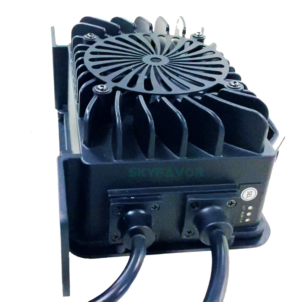 Smart fast 48V battery charger 48V 15A Universal lifepo4 lfp lead acid Flooded Gel AGM lithium 48volt waterproof battery charger