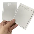 Paper Card Cards Free Plastic Bag Custom Gold Foil Logo Printing Cardboard Paper Earring Card Cards