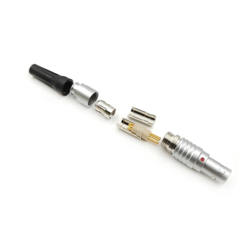 2 3 4 5 6 7 9 Pin Male Plug Connector FGG 0B for Sound Devices Arri Alexa Camera Timecode, Teradek Bond Bolt Pro 300 RX