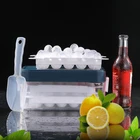 Ice OEM Factory Plastic Material Transparent Ice Mold Box With Cover
