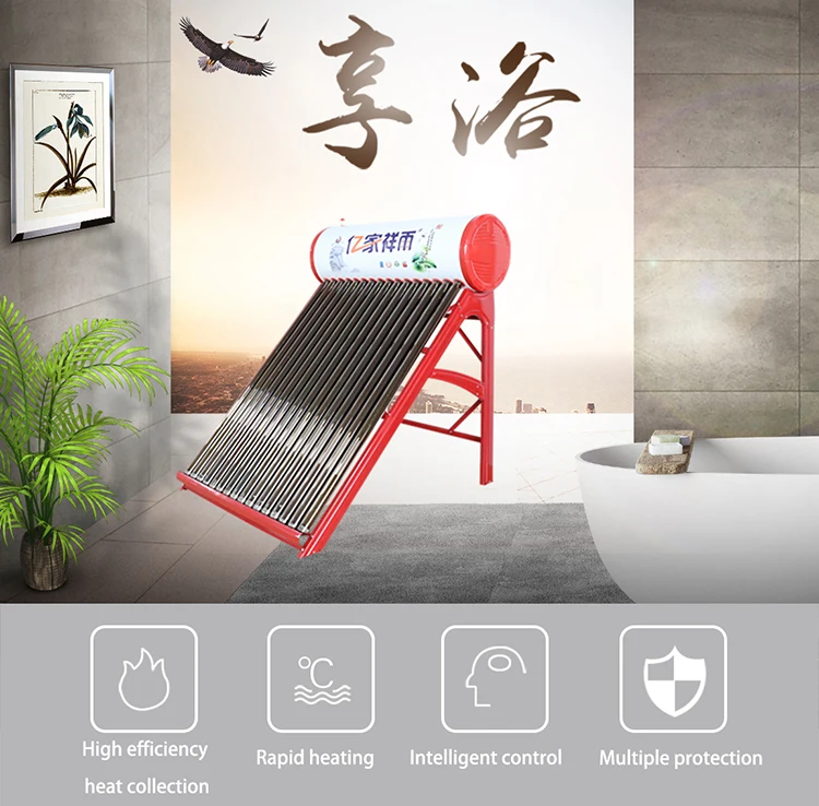 solar water heater factory solar water heater for exporting