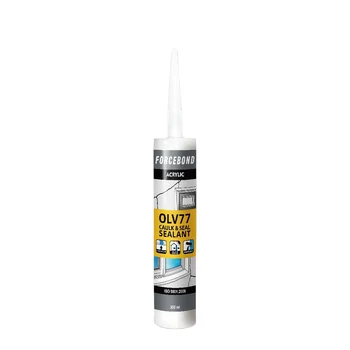 High performance paintable anti-fungal white acrylic sealant for wall seal