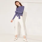 Blue Pullovers Pullover Women Naivee 2020 Custom Blue Mulit Color Knit Pullovers Women Sweaters