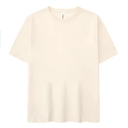 High Quality 100% Cotton Plus Size T-shirt Customize Printed Logo Men Plain O-neck Tshirt Custom T Shirt