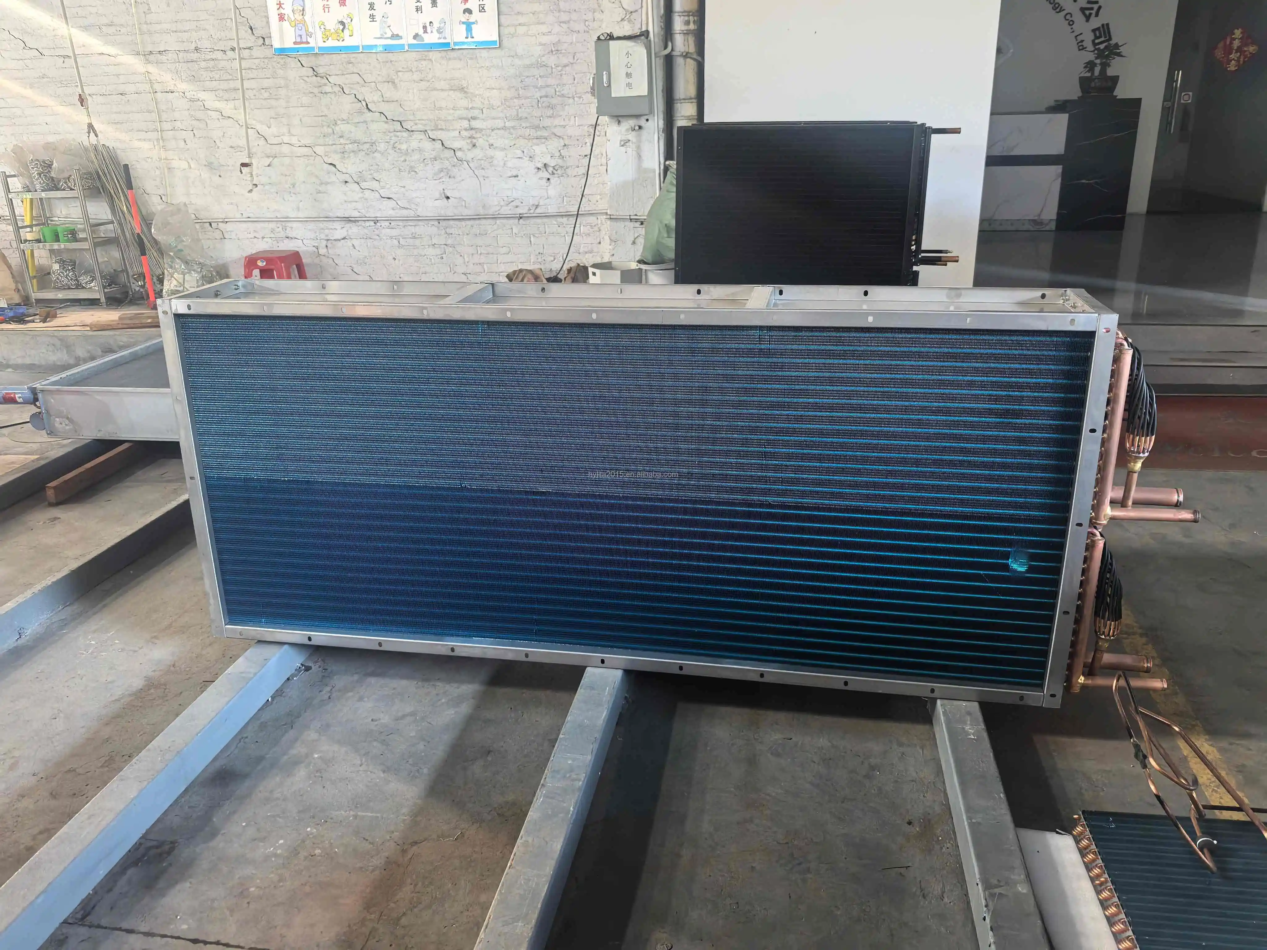 Custom Chilled Water Coil, AHU, Copper, Aluminum - detail 34