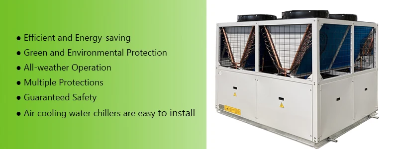 Source Air Cooling Chiller, 3500m³, R407C - detail 2